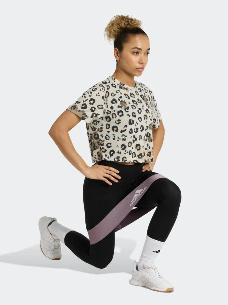 T-shirts Mulher Adidas Essentials Print - Image 3