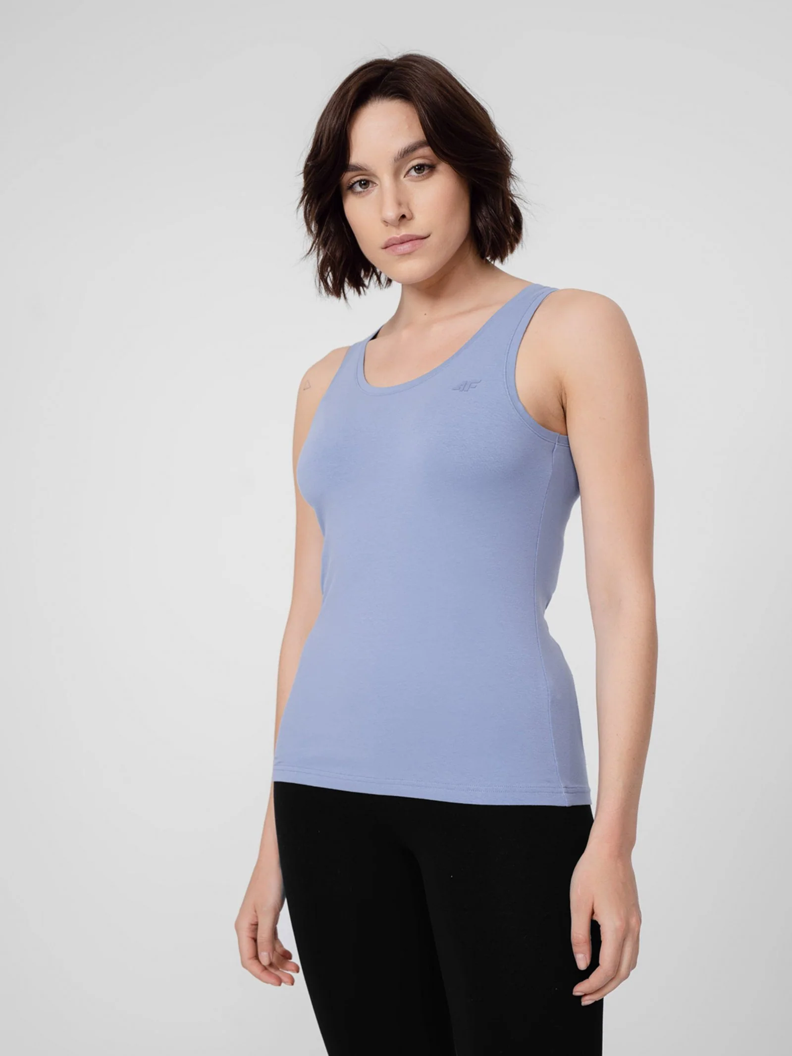 T-shirt Manga Caveada Mulher 4F Basic - Image 3
